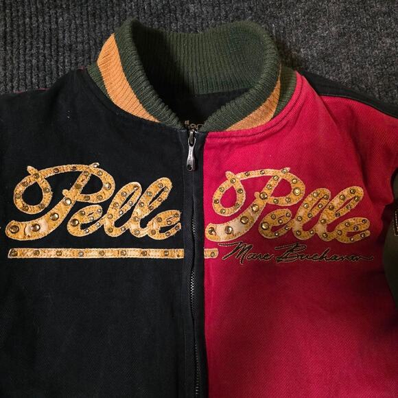 Vintage 00s Pelle Pelle Bomber Jacket. Womans size Small - Picture 2 of 6